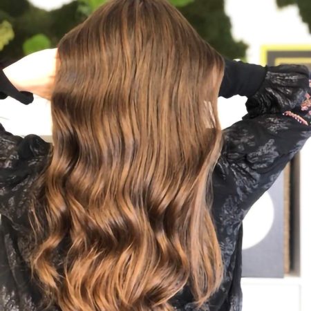 peinado con ondas para chica