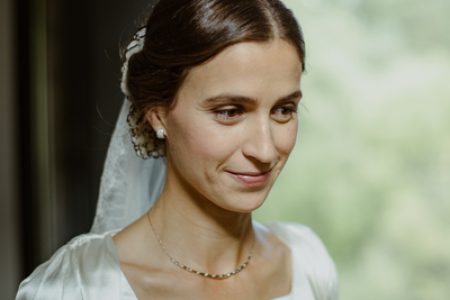 boda septiembre · peinado realizado por cecilia baron